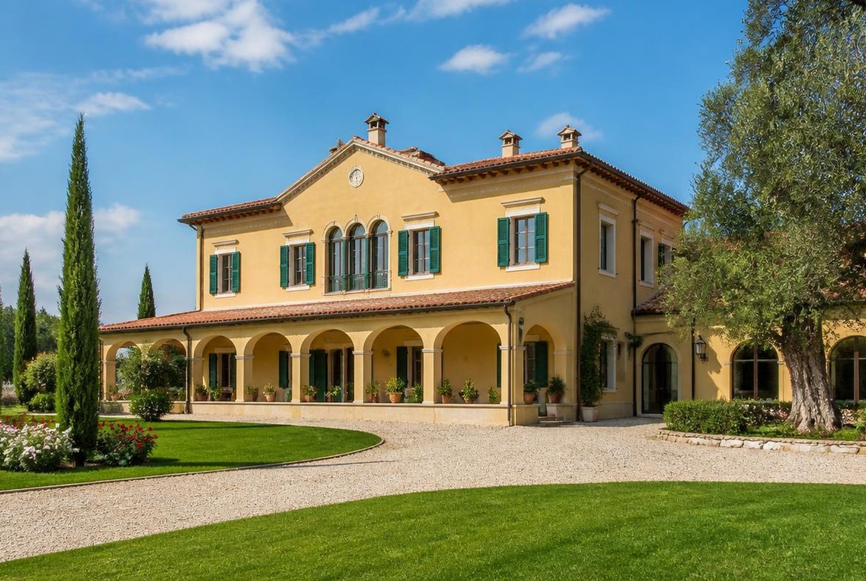 Esterno villa — dopo