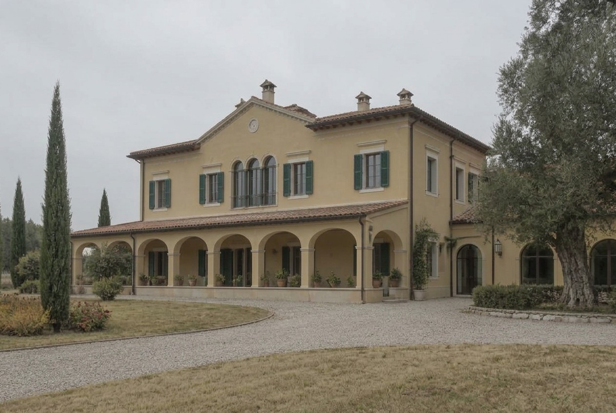 Esterno villa — prima